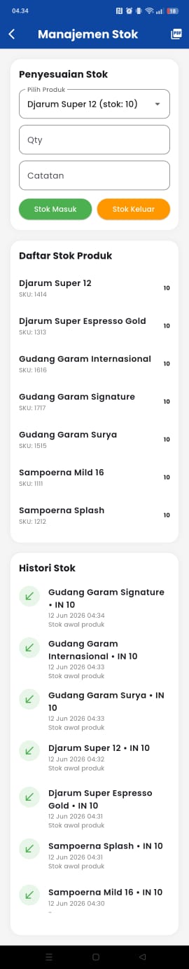 Stok SSPOS